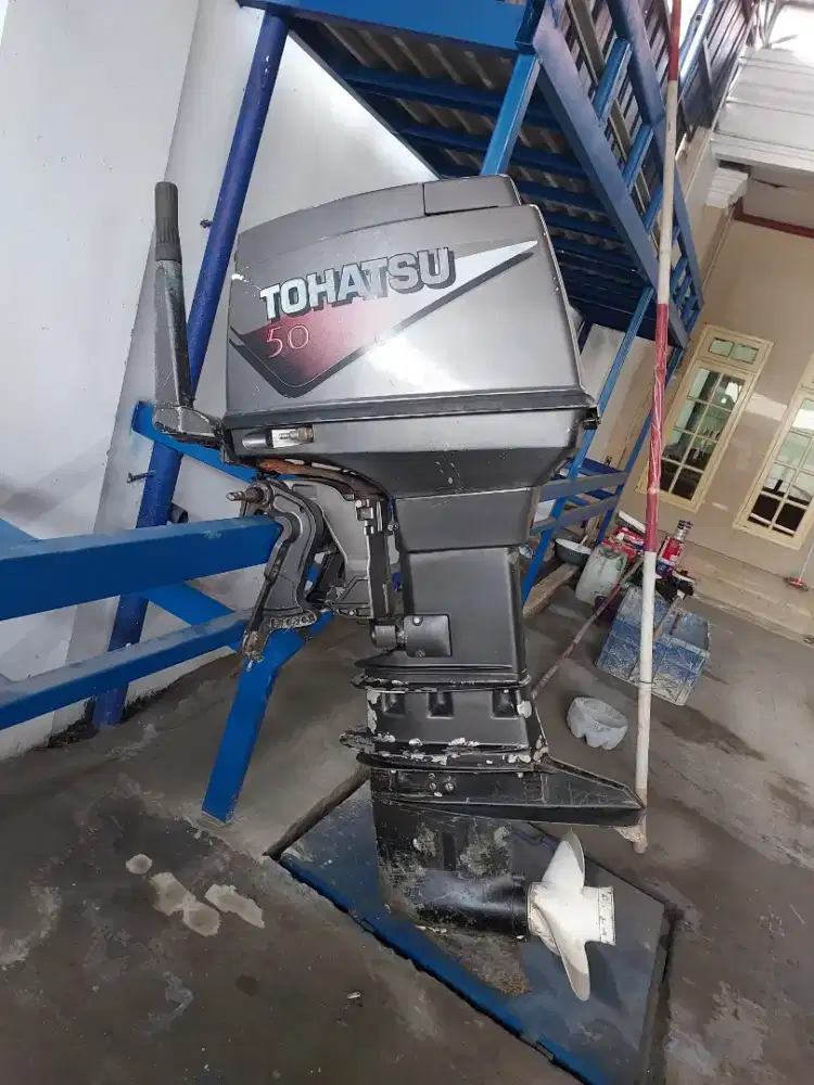 Mesin tempel tohatsu 50pk 2 tak