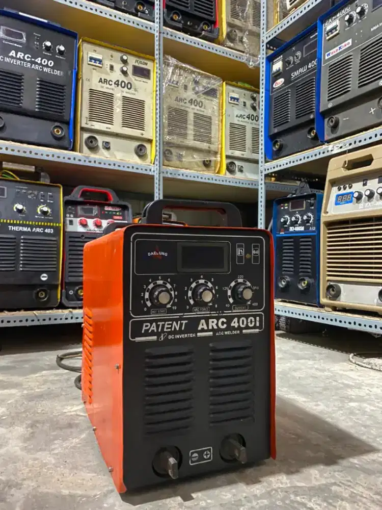 MESIN LAS BEKAS MMA 400A DAESUNG 3 PHASE LISTRIK INVERTER SECOND IGBT