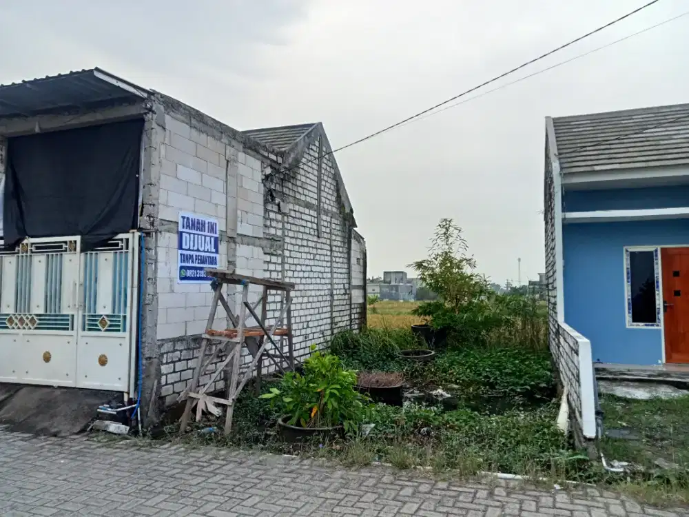 Di jual tanah kavling 5×10 +sumur, lokasi perum sdh bnyk pnghuninya