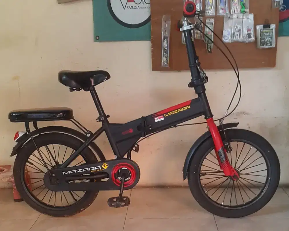 Sepeda Lipat Anak Mazara 16 Mantab
