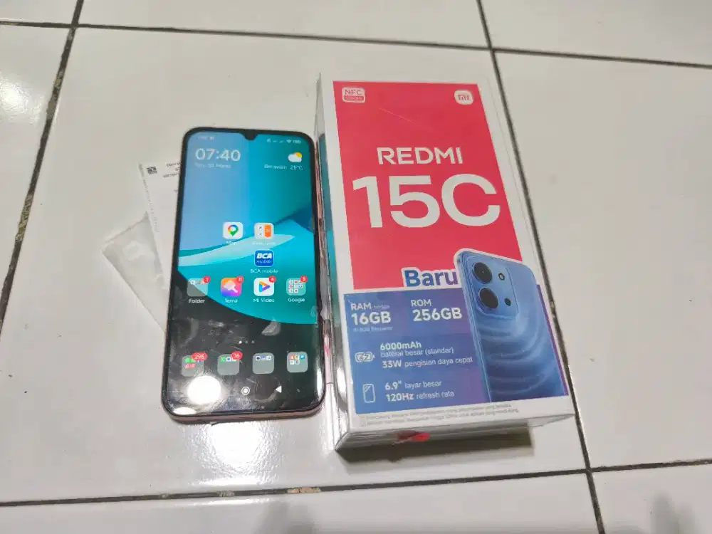 Jual cepat Xiaomi Redmi 15C 8/256