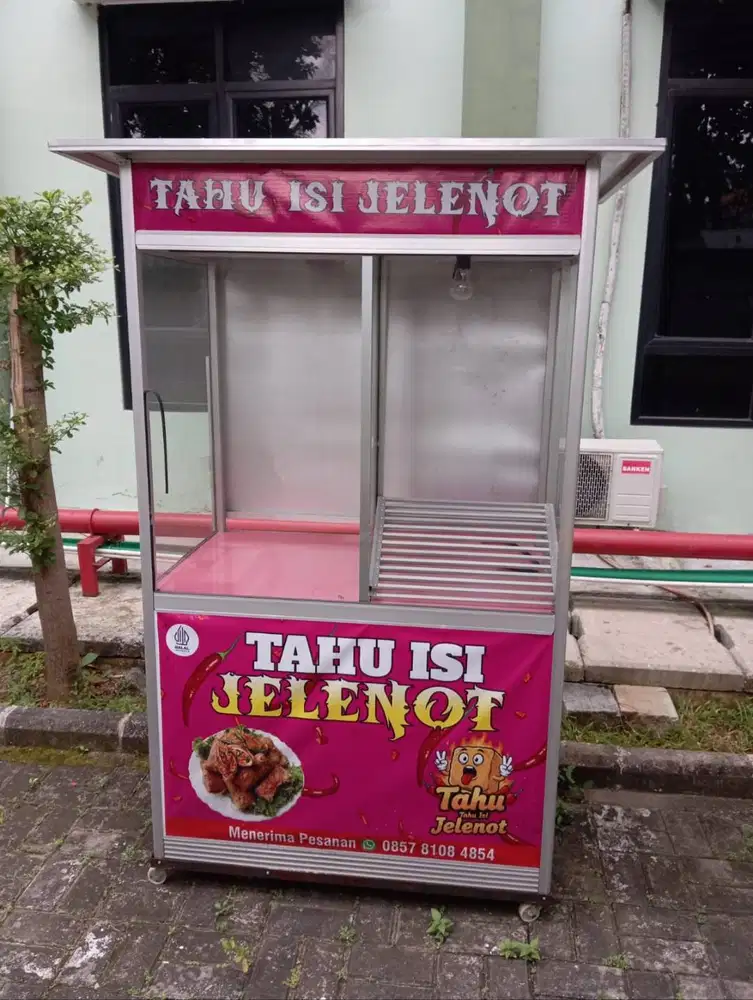 Gerobak jualan minimalis
