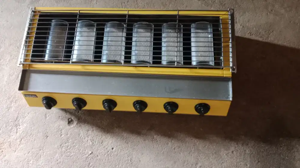 Kompor Pemanggang, Yamakawa, 6 Tungku.