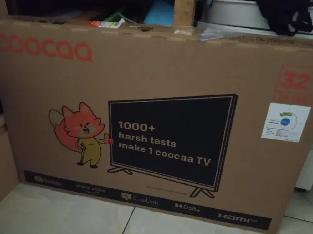 Tv LED Merk Coocaa 32S3U Smart TV 32 in