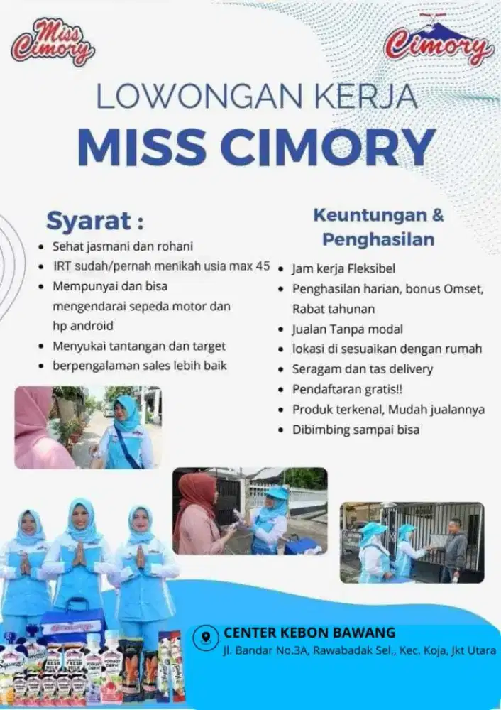 Lowongan Kerja Miss Cimory