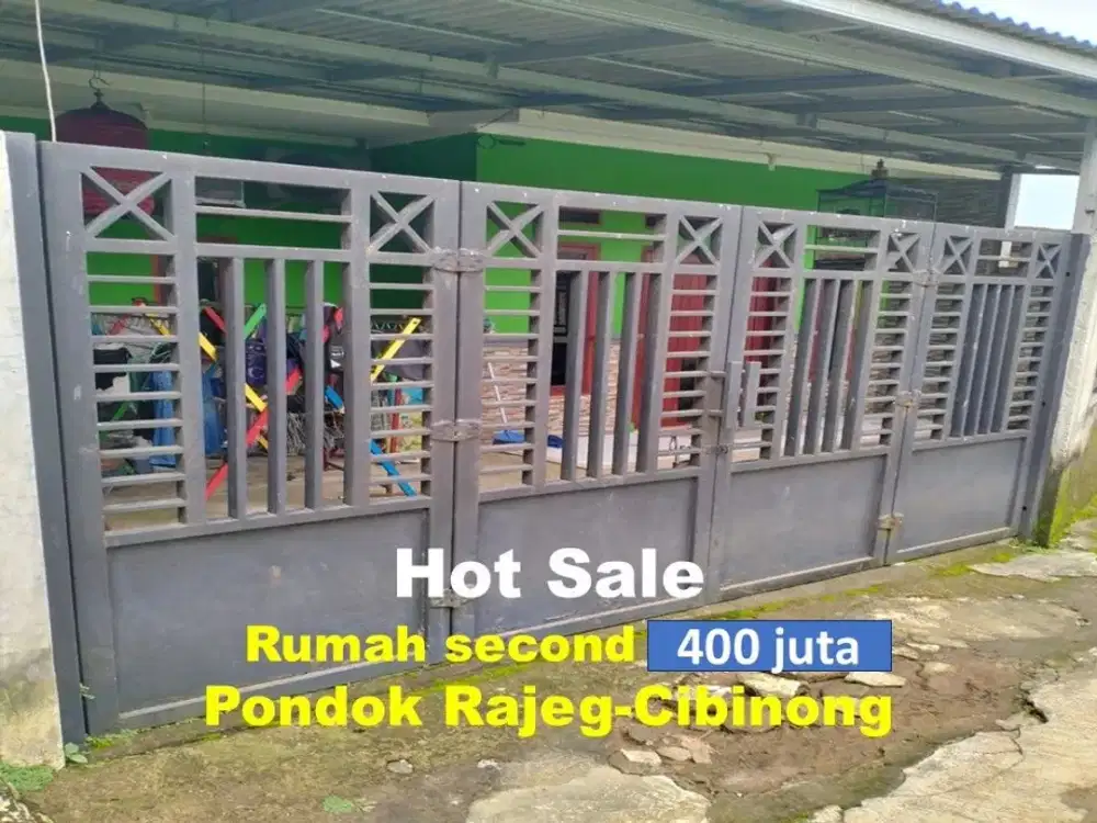 Rumah second dekat st Pondok Rajeg dan Grand Depok