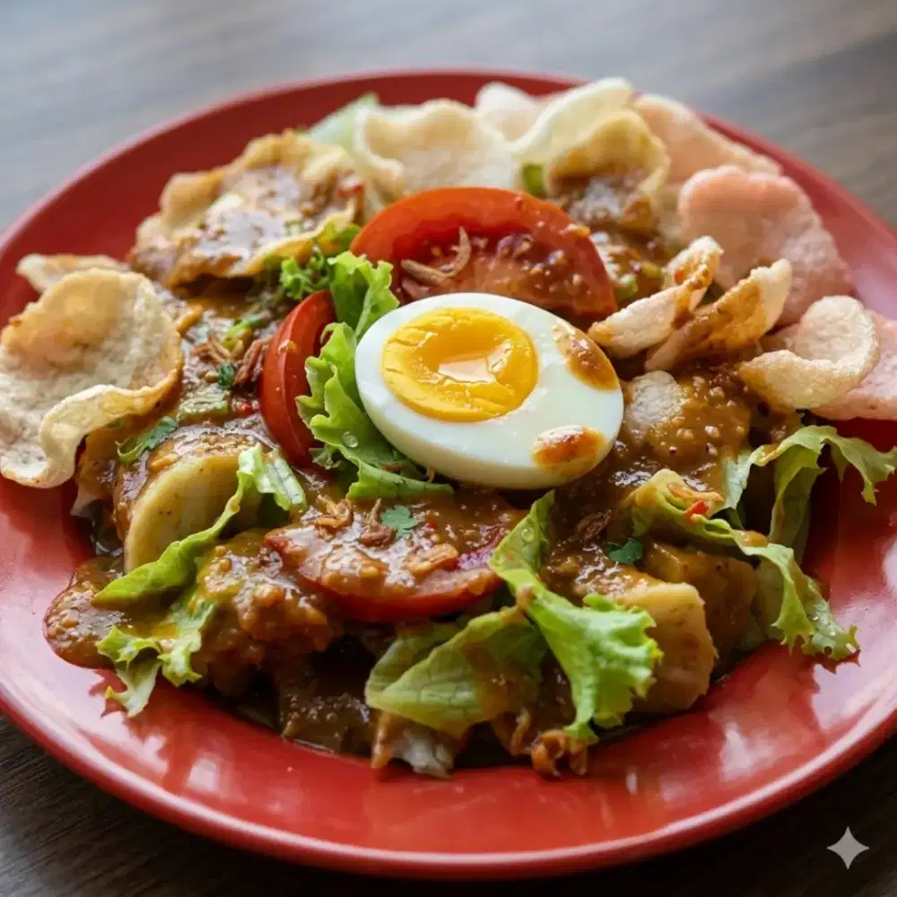 Karyawati warung / rumah makan.