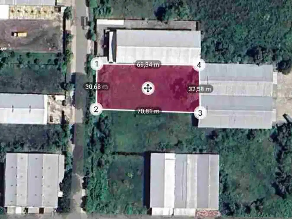 Di jual kavling gudang 88