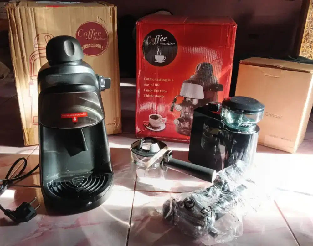 Mesin Kopi dan Blender