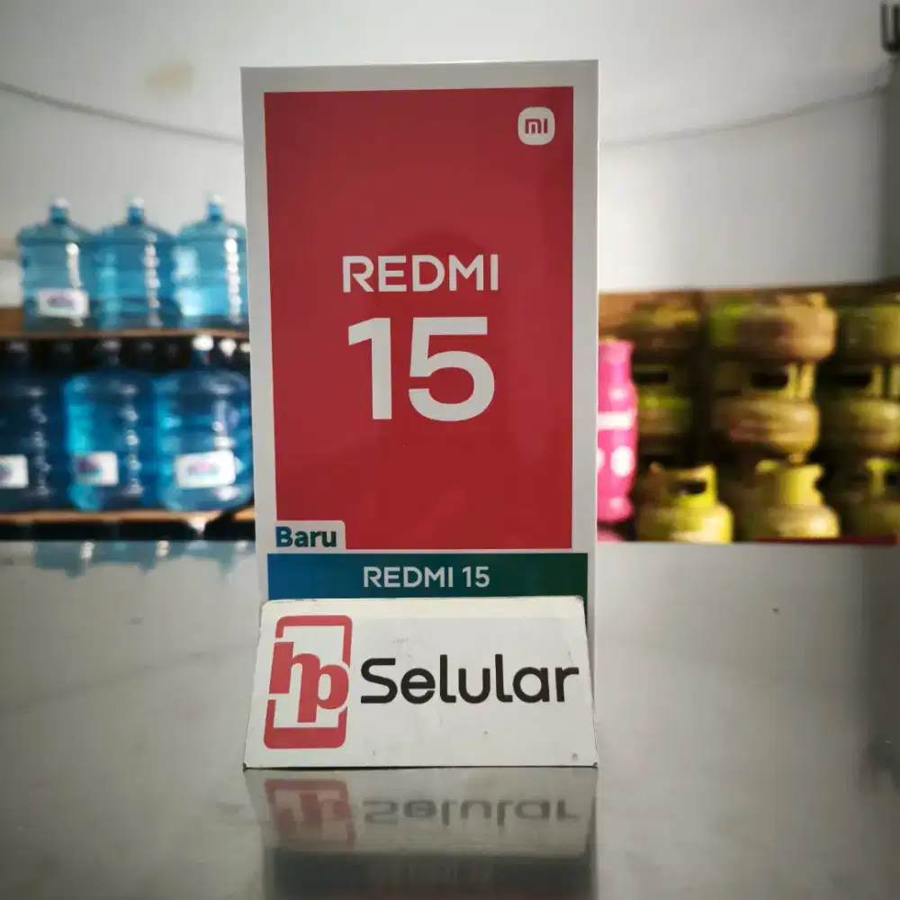 Redmi 15 8/256gb Baru dan Segel Garansi Resmi