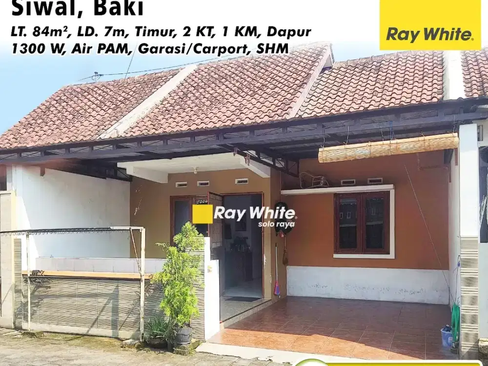 Perumahan Graha Utama di Siwal Baki Sukoharjo dekat ke Gentan dan Solo Baru bisa KPR