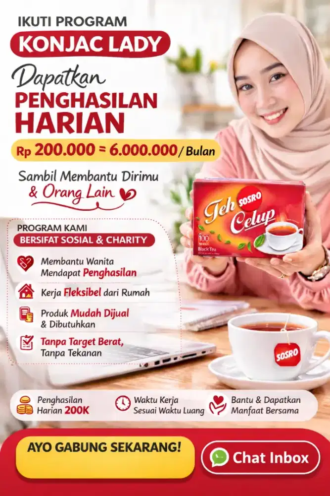 CHARITY KONJAC LADY SARIWANGI & SOSRO