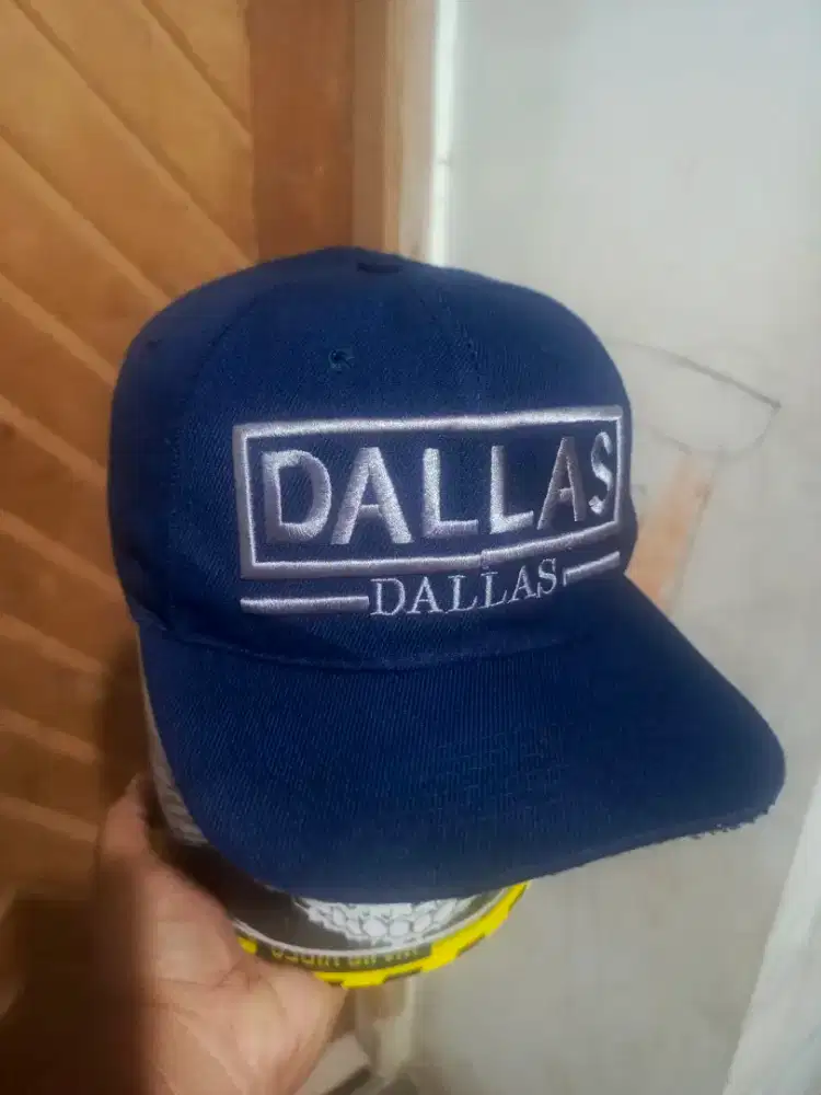 ​[PRELOVED] Topi Snapback Dallas - Black Eagle Original