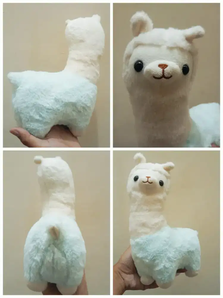 Boneka Alpaca Miniso Preloved
