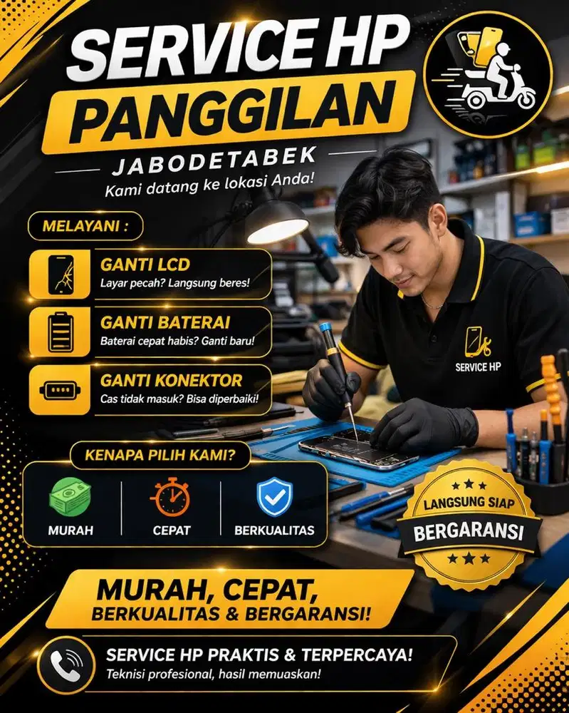 Service hp Panggilan JABODETABEK