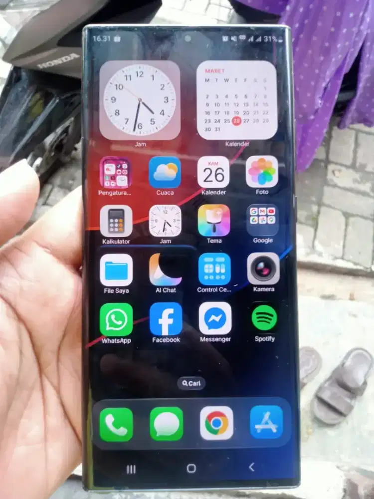 Samsung note 20 ultra ram 12/256 3jt tinggal pake