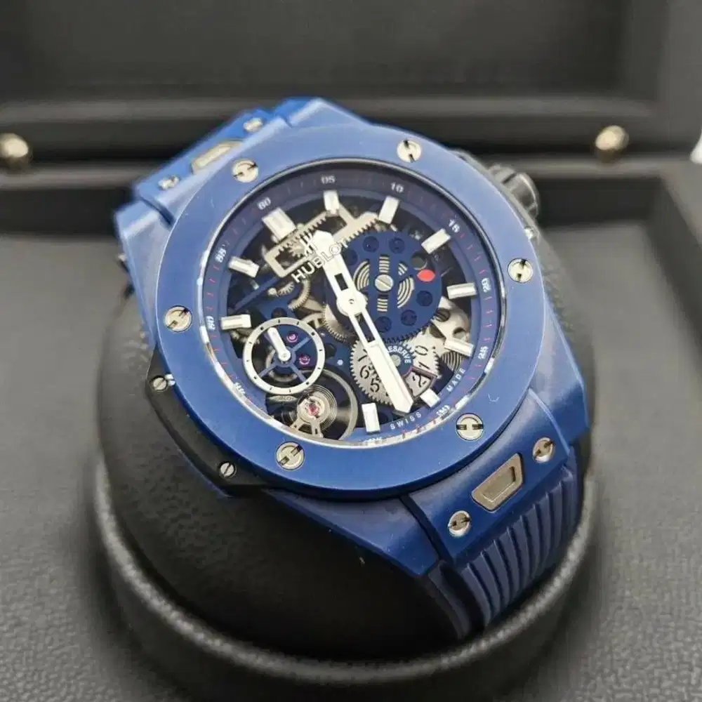 2021 Hublot Big Bang Meca 10 Days Blue Ceramic