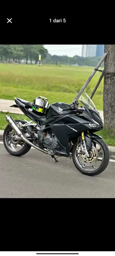 Cbr 250 hitam doff 2018