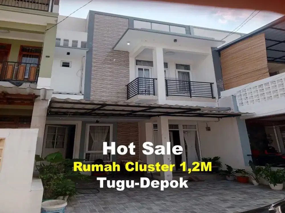 Rumah cantik dan murah Jl Setu Pedongkelan Cimanggis Depok