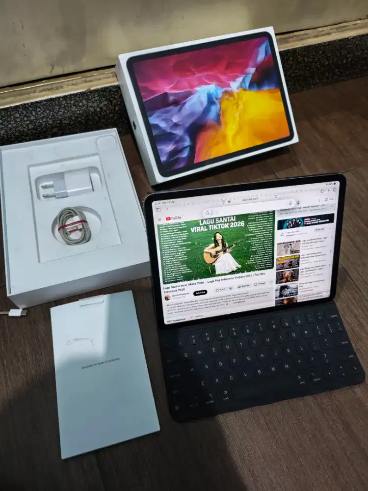 Ipad Pro 11 inc Gen 2 internal 128gb Cellular ex Resmi ibox lcd minus