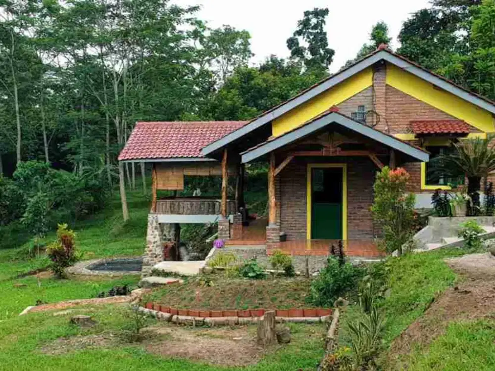 di jual tanah kebun dan villa di Leuwiliang bogor