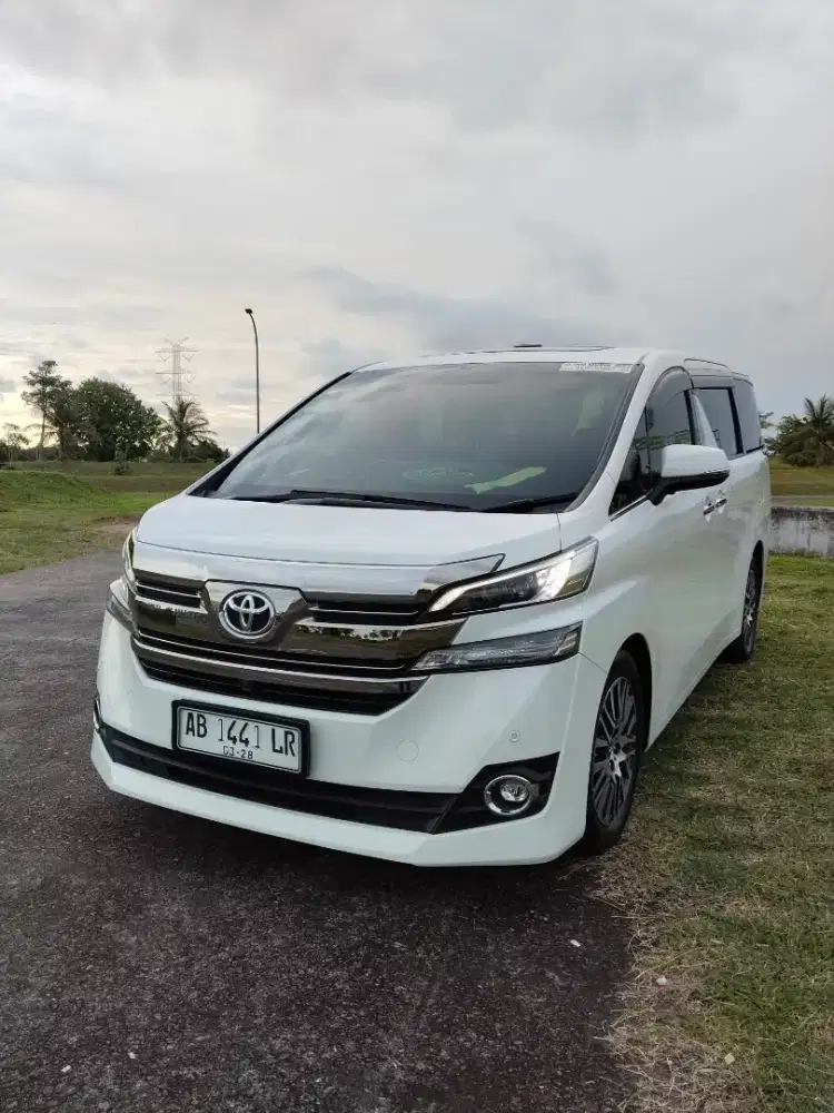 VELLFIRE TIPE G..MATIC A.N SENDIRI..JARANG DIPAKAI..KTP AMAN.PJK BARRU