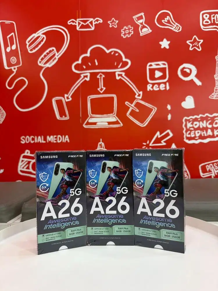 Samsung A26 New Bisa tukar tambah&Kredit