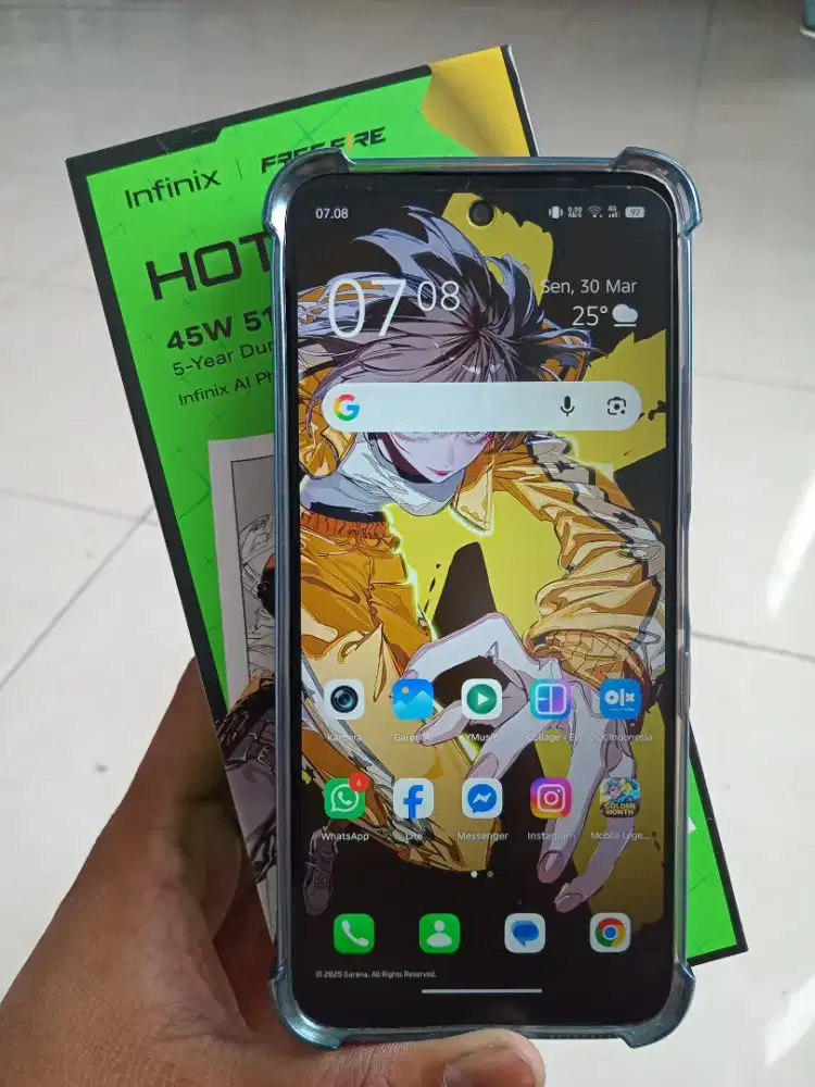 Infinix Hot 60i Blue Like New