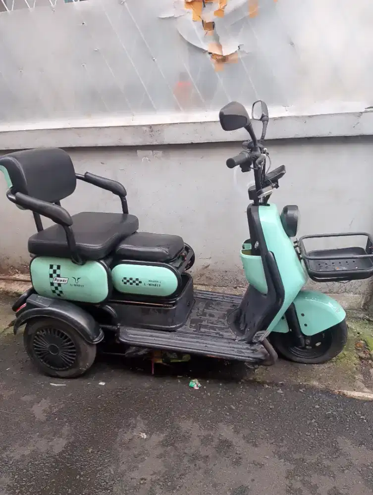 ‎jual sepedah listrik roda 3 cocok buat antar anak sekolah dll