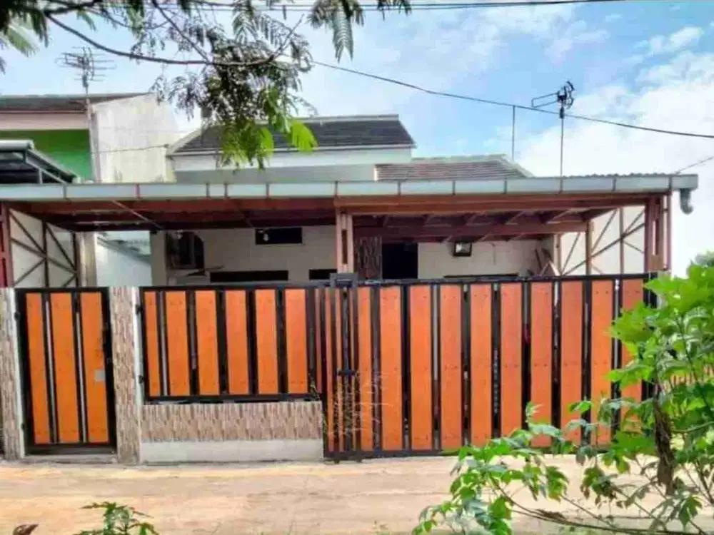 Over Kredit Rumah mewah 84/84 full Renovasi di Cluster Green Waringin 5menit ke stasiun Bojong Gede