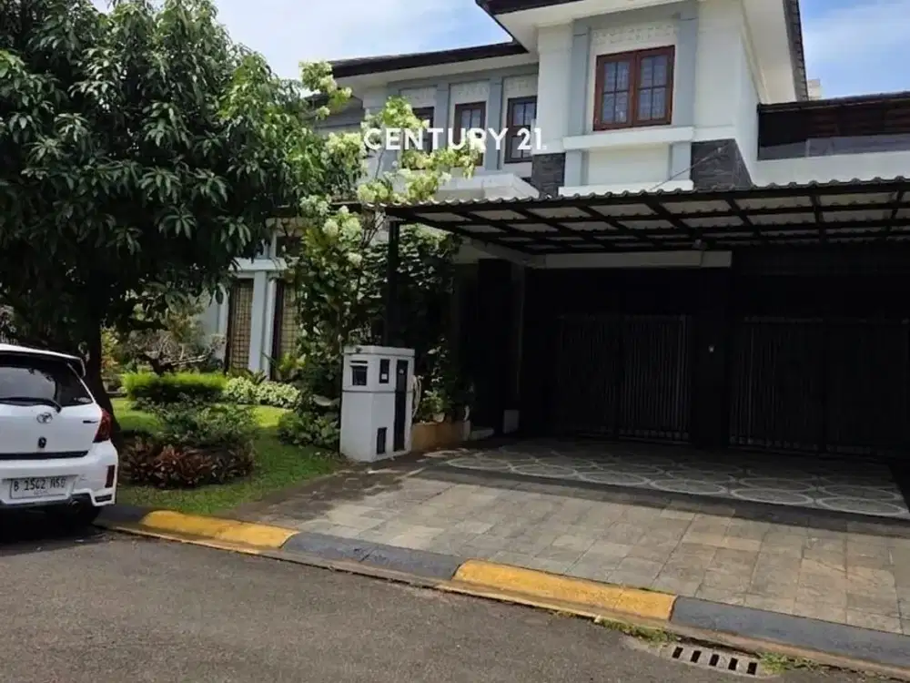 Dijual rumah posisi hook & samping fasum dalam cluster di sektor 7 Bintaro