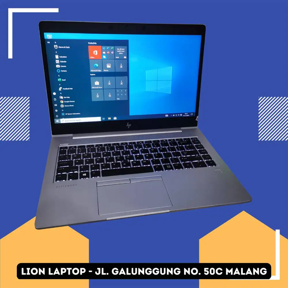 FUll Aluminium Body Core i7 gen 8 8/256 HP Elitebook 840 G6 [30|03]