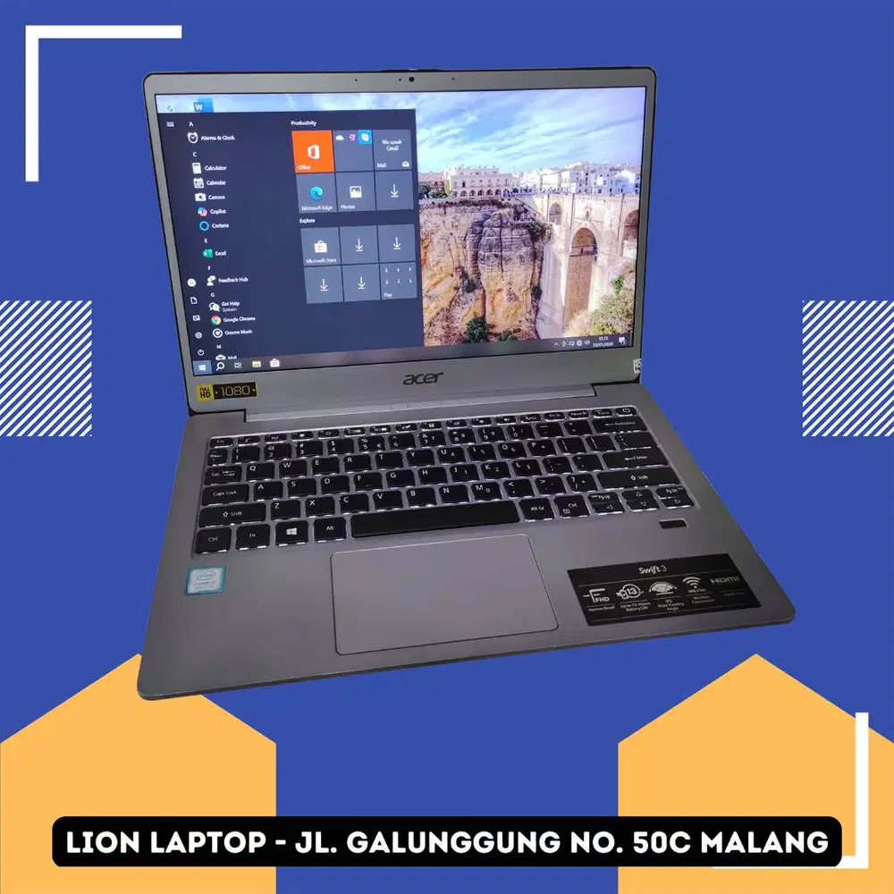 Super Slim Core i5 Gen 8 8/25 Acer Swift 3 SF313-51 [30|03]