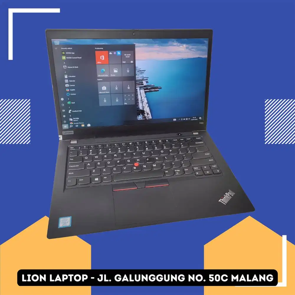 Double VGA NVIDIA Core i5 8/256 Slim Lenovo Thinkpad T490 [30|03]