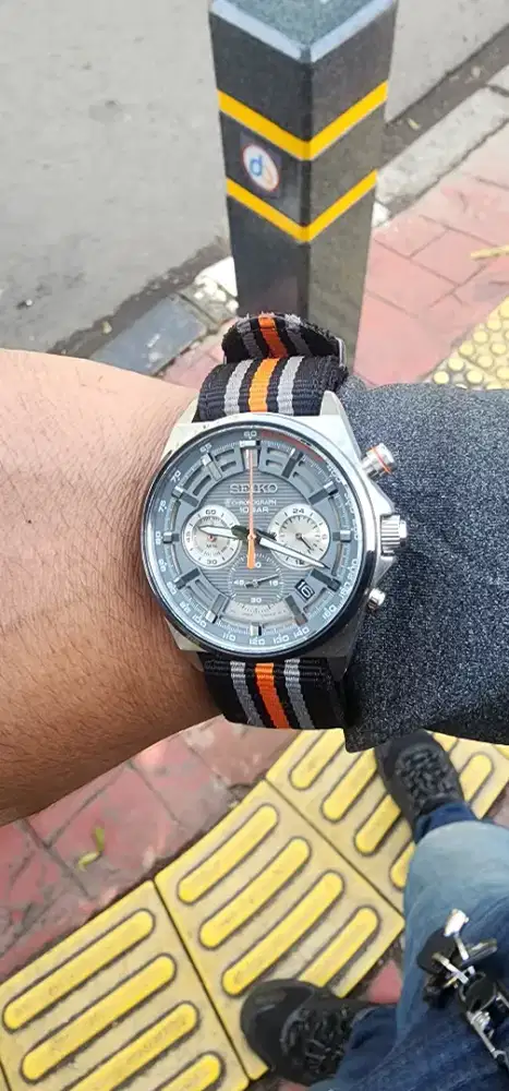 Seiko Chronograph Original asli mulus