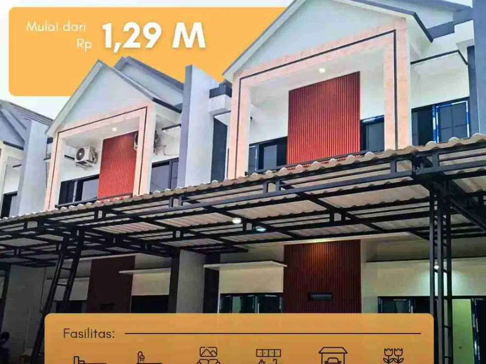 Rumah 2 lantai,siap huni,5 menit ke tol Cilangkap , Jakarta Timur