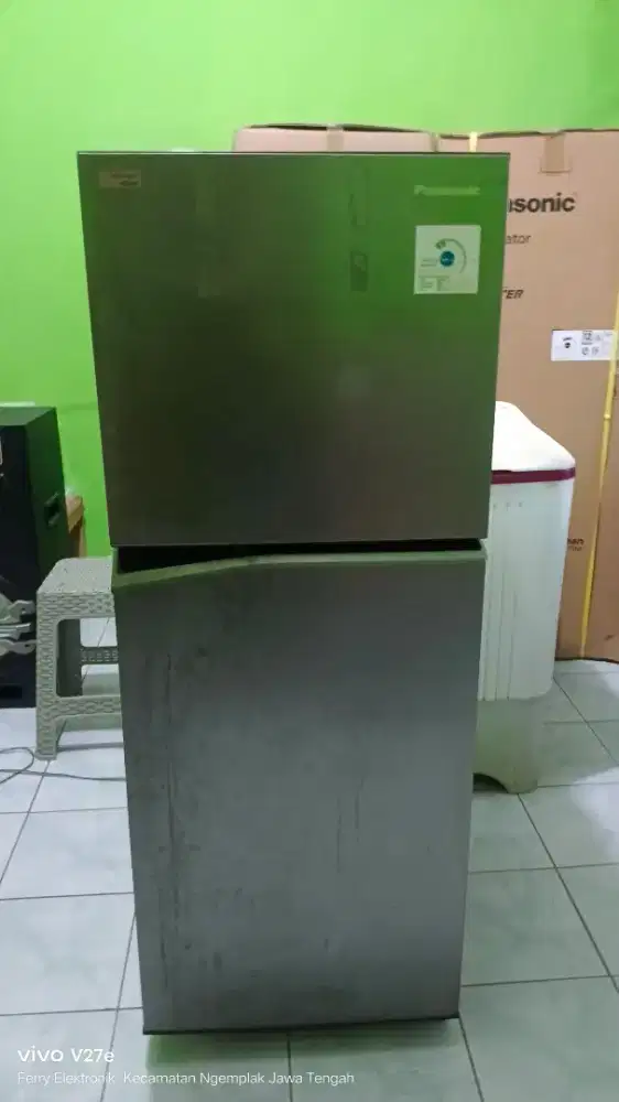 Kulkas Panasonic 2 pintu inverter