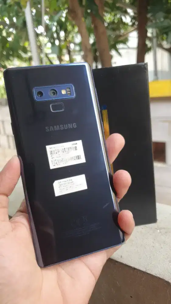 Samsung note 9 6/128GB SEIN FULLSET MULUS