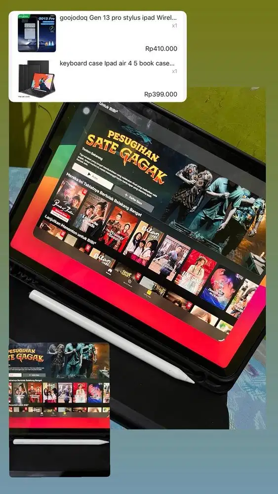 Ipad air 5 inter 64gb purple