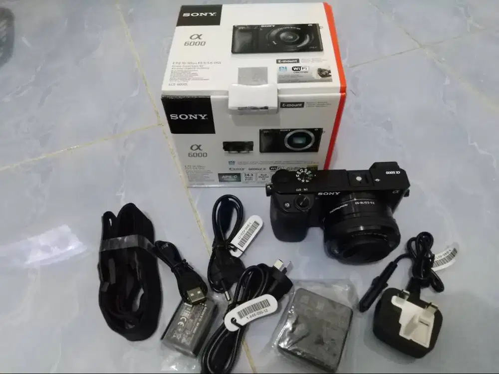 Sony a6000 + aksesoris