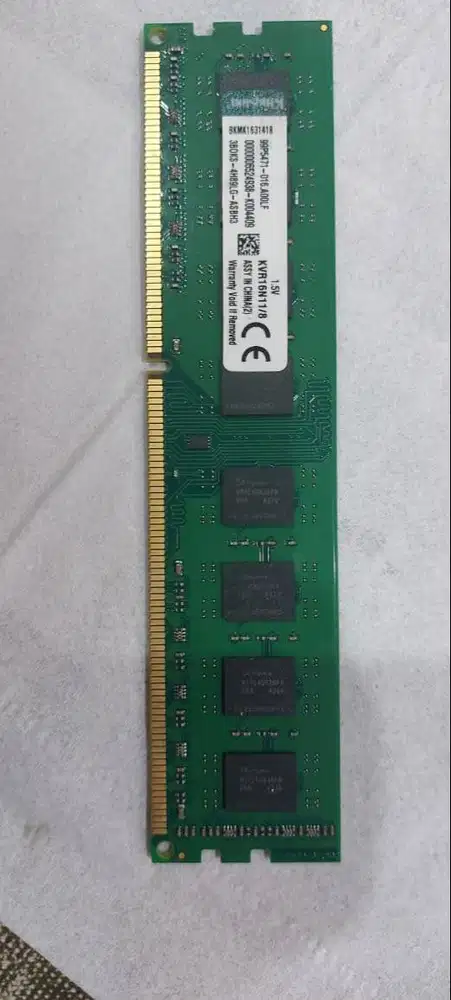 Memory RAM Kingston KVR16N11/8 8GB PC3-12800 DDR3 1600Mhz Longdimm