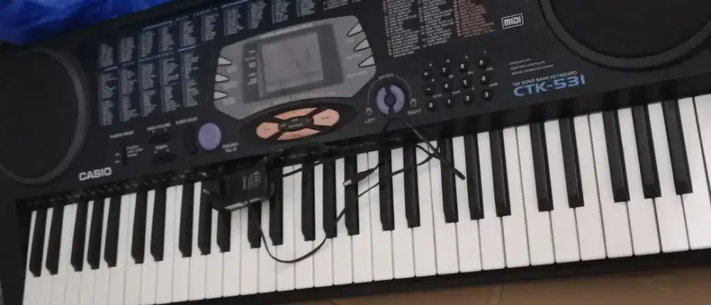 Keyboard CASIO CTK 531 Siap Pakai