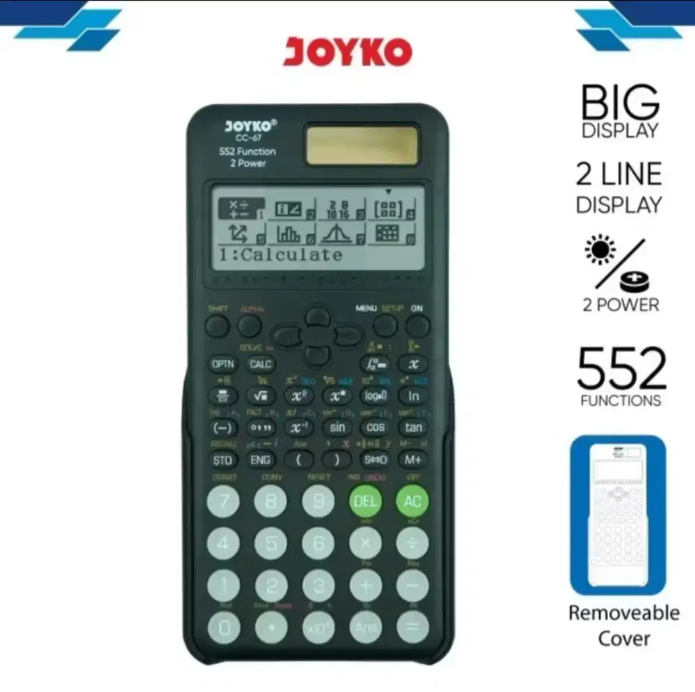 Kalkulator Joyko CC-67 Scientific 552 functions