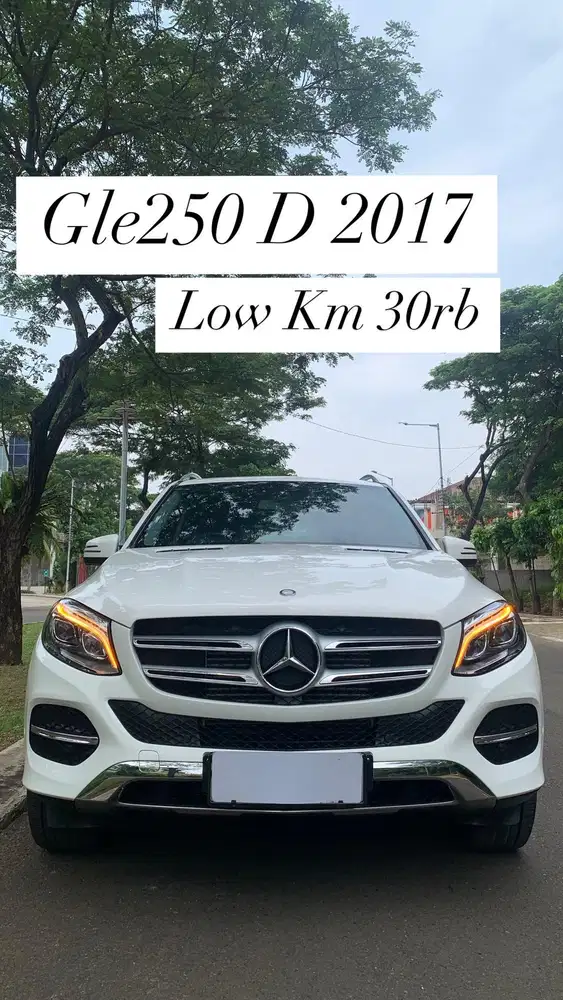 Mercy Gle250 D 2017 Km antik MURAH!!