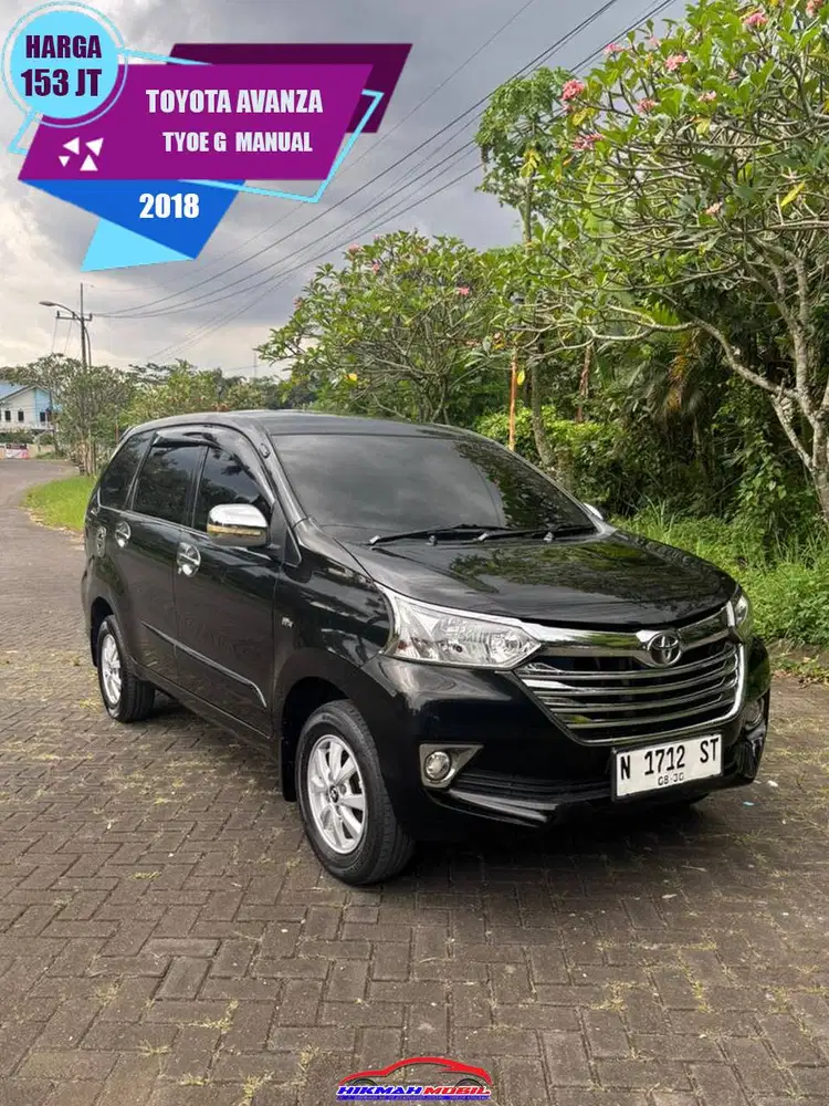 TOYOTA AVANZA G 2018 MANUAL