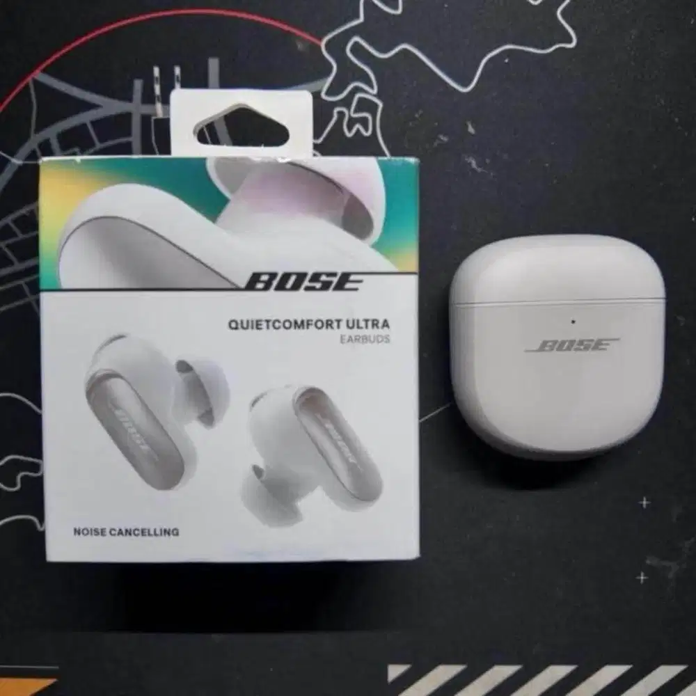 Bose Quietcomfort Ultra Earbuds White Smoke Resmi Bose Indonesia