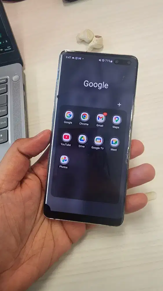 Samsung S10 5G 512GB minus garis tompel