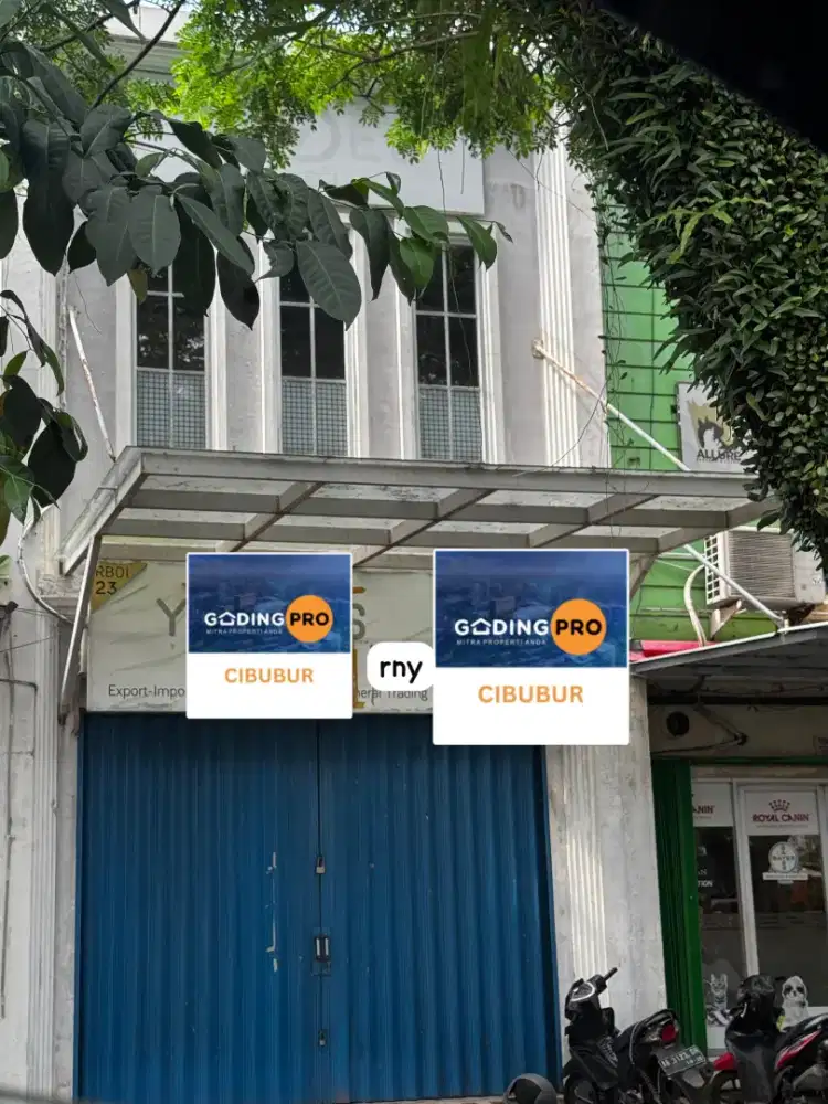 dijual atau disewakan ruko 2 lt di boulevard cibubur country