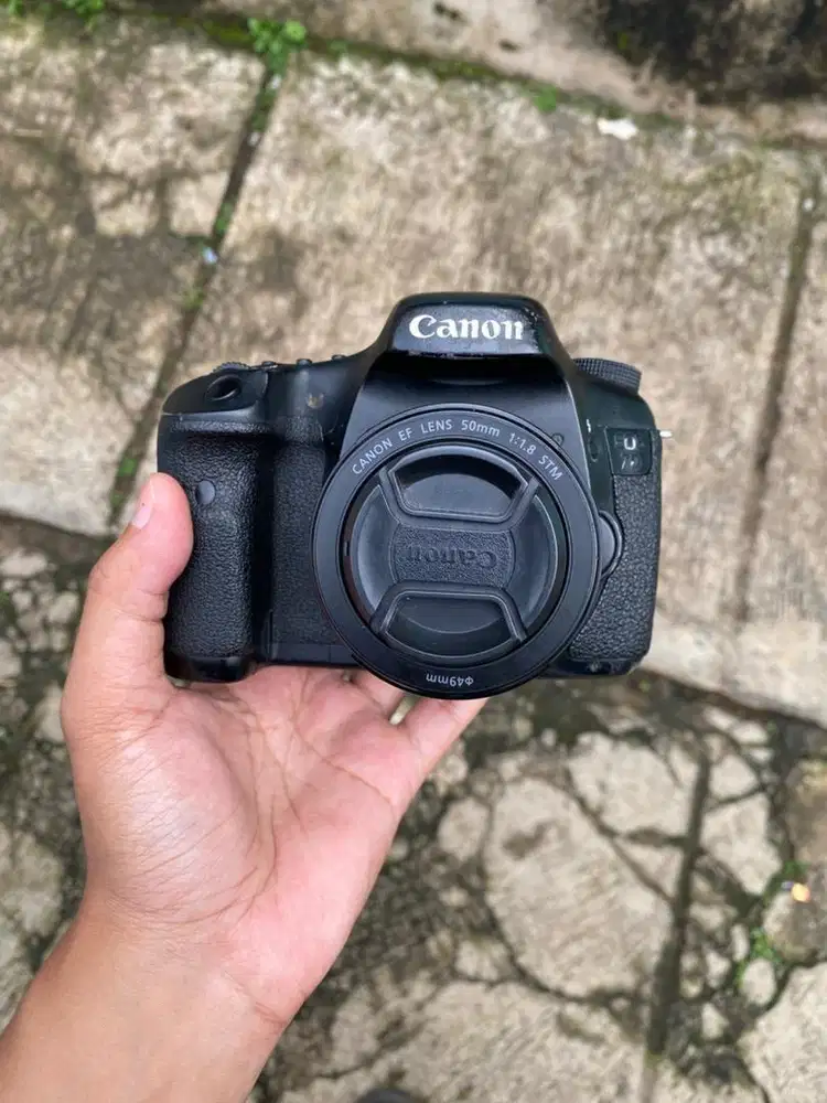 Canon 7d lensa fix 50mm STM