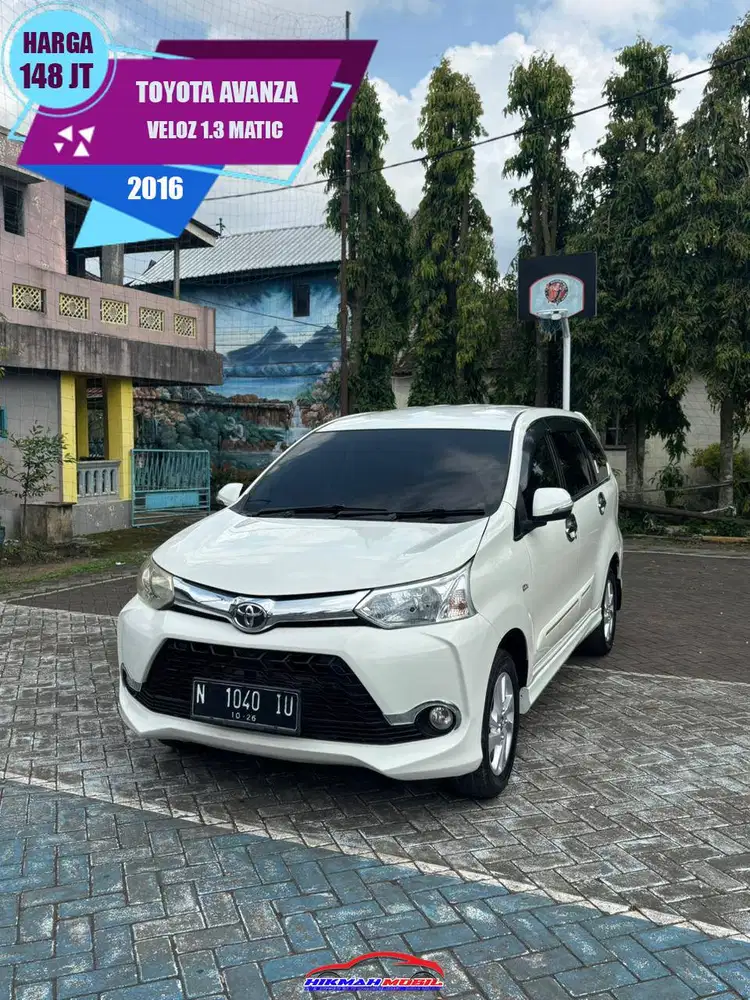 TOYOTA AVANZA VELOZ 1.3 2016 SIAP PAKAI AUTOMATIC